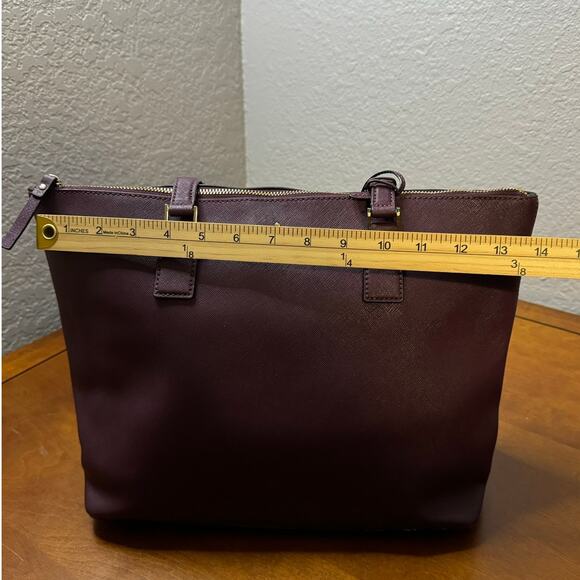 Kate Spade Cameron Street Maroon Saffiano Leather Tote - Picture 8 of 16